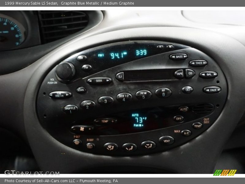 Graphite Blue Metallic / Medium Graphite 1999 Mercury Sable LS Sedan