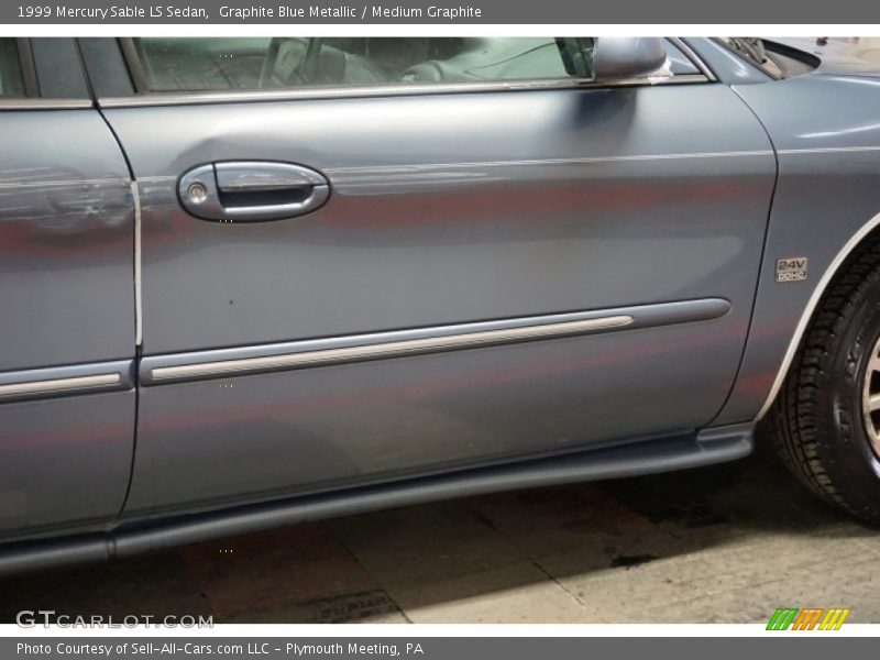 Graphite Blue Metallic / Medium Graphite 1999 Mercury Sable LS Sedan