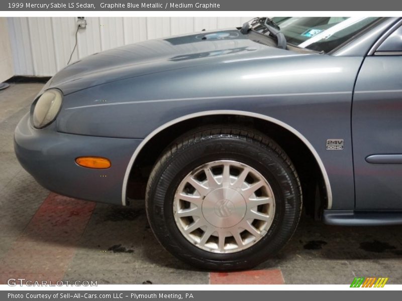 Graphite Blue Metallic / Medium Graphite 1999 Mercury Sable LS Sedan