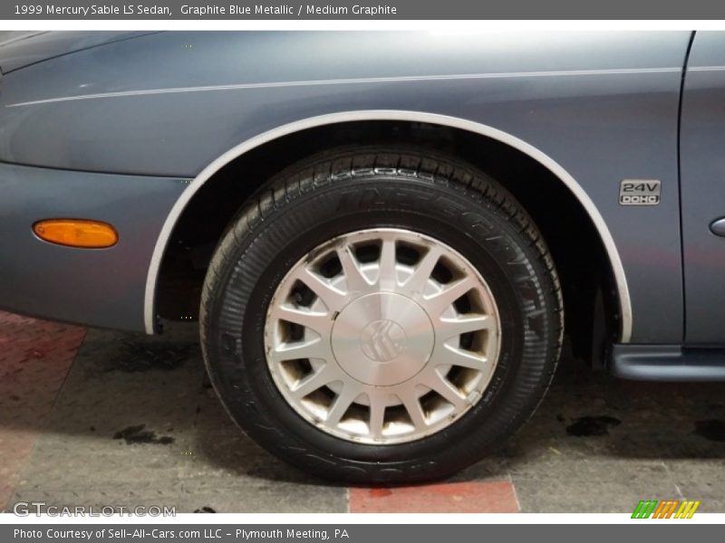 Graphite Blue Metallic / Medium Graphite 1999 Mercury Sable LS Sedan
