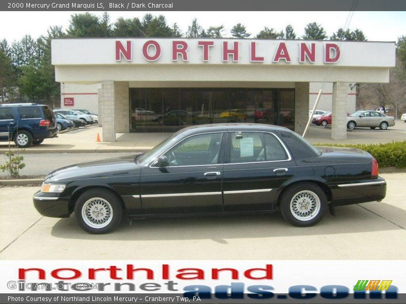 Black / Dark Charcoal 2000 Mercury Grand Marquis LS