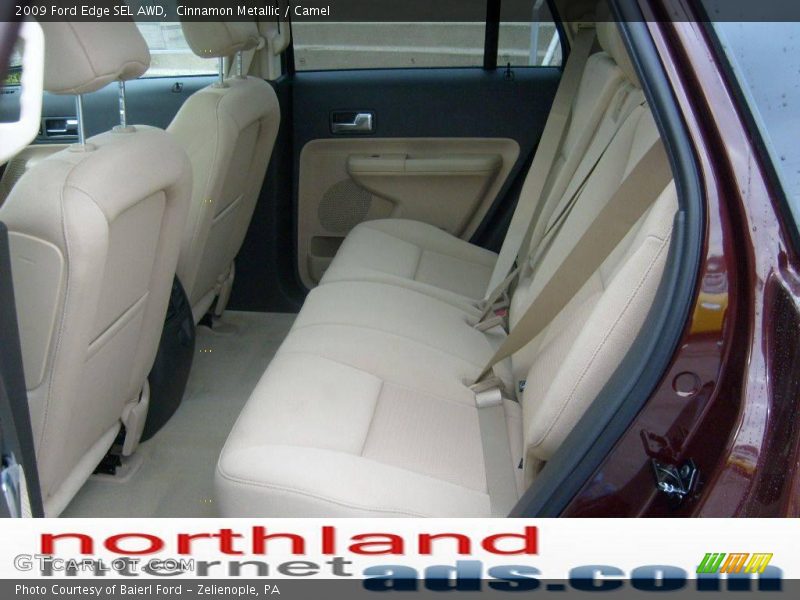 Cinnamon Metallic / Camel 2009 Ford Edge SEL AWD