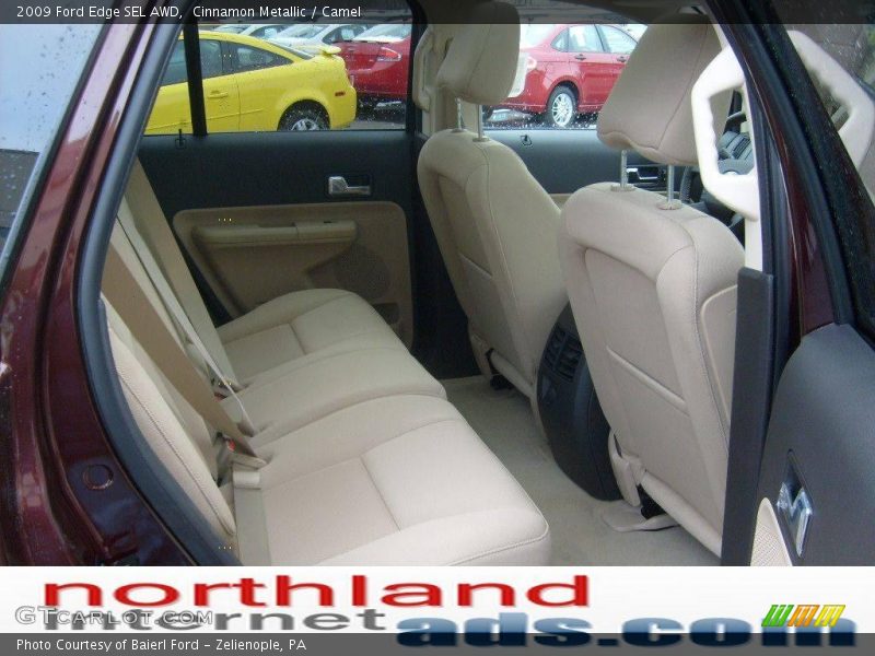 Cinnamon Metallic / Camel 2009 Ford Edge SEL AWD