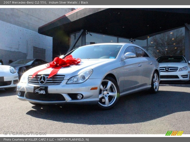 Iridium Silver Metallic / Black 2007 Mercedes-Benz CLS 550