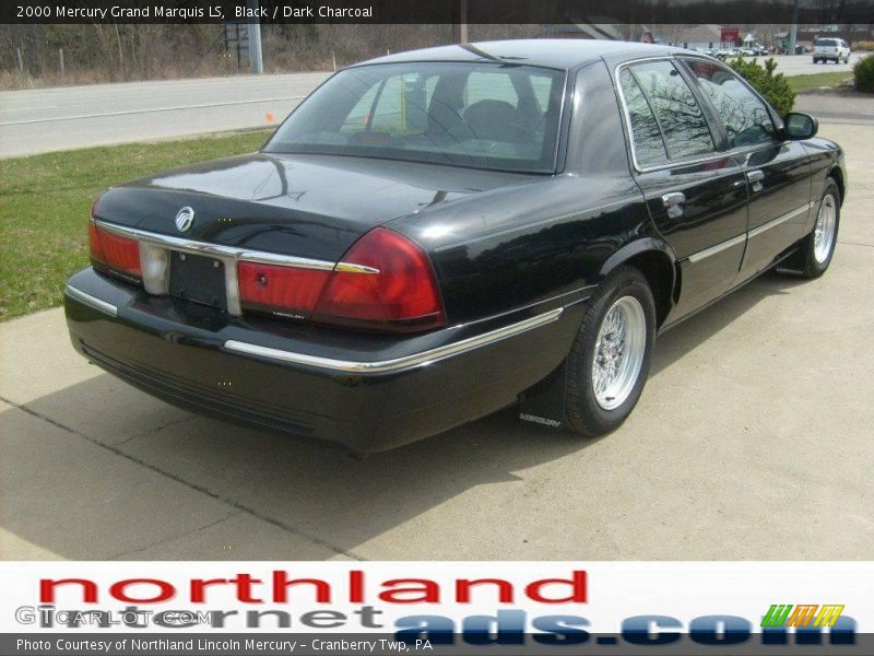 Black / Dark Charcoal 2000 Mercury Grand Marquis LS