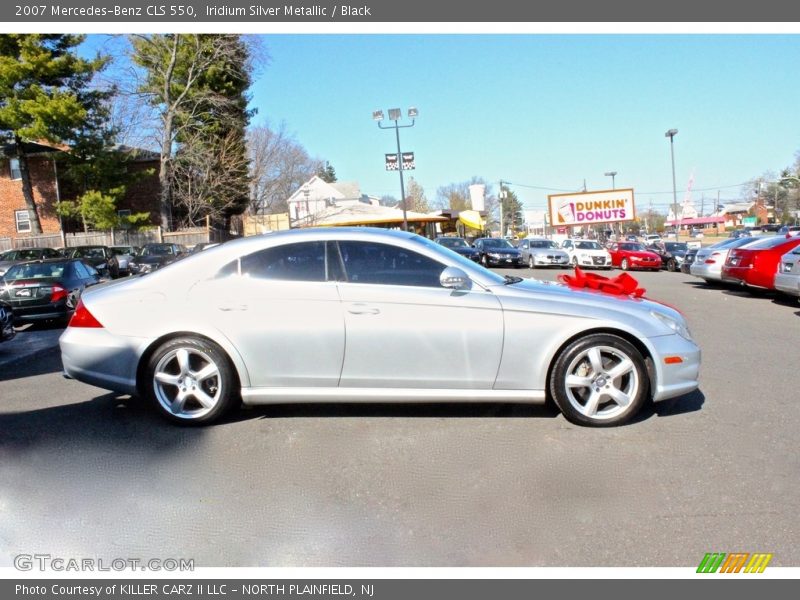 Iridium Silver Metallic / Black 2007 Mercedes-Benz CLS 550