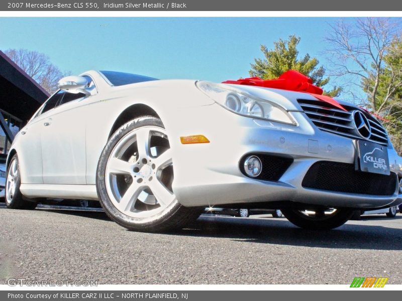 Iridium Silver Metallic / Black 2007 Mercedes-Benz CLS 550