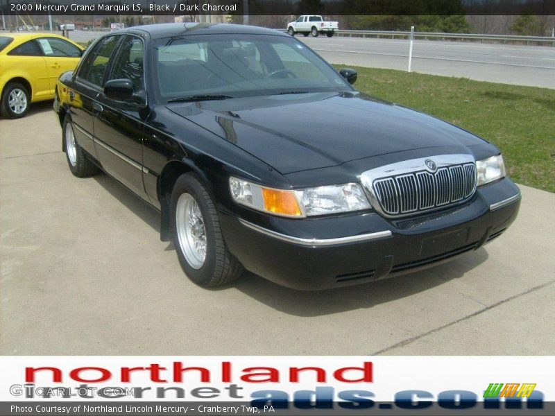 Black / Dark Charcoal 2000 Mercury Grand Marquis LS