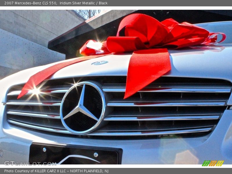 Iridium Silver Metallic / Black 2007 Mercedes-Benz CLS 550