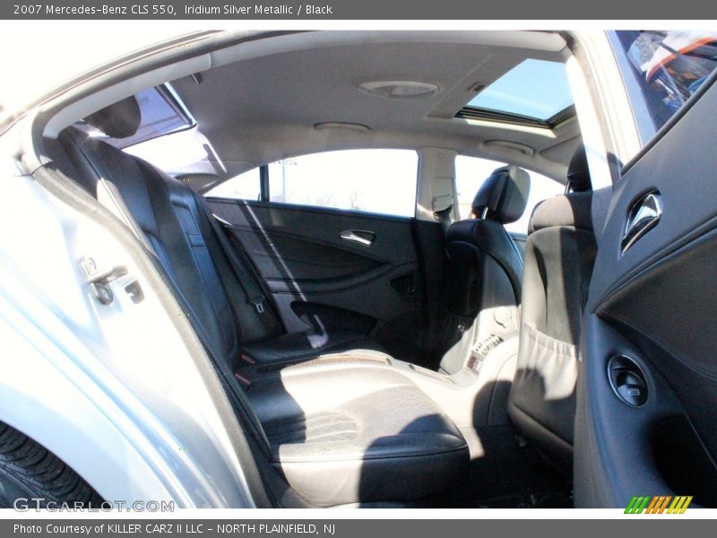 Iridium Silver Metallic / Black 2007 Mercedes-Benz CLS 550