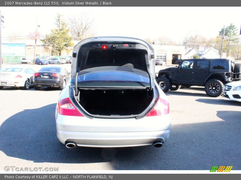 Iridium Silver Metallic / Black 2007 Mercedes-Benz CLS 550