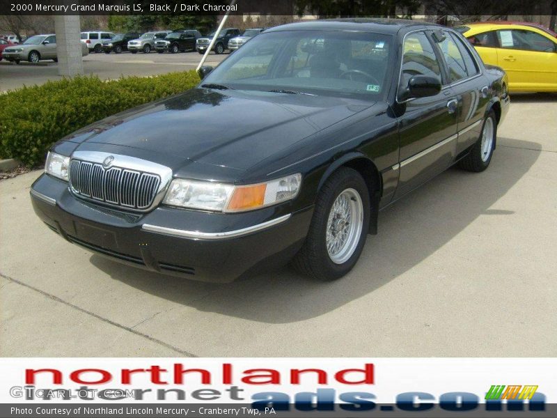 Black / Dark Charcoal 2000 Mercury Grand Marquis LS