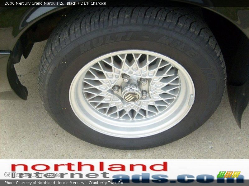 Black / Dark Charcoal 2000 Mercury Grand Marquis LS