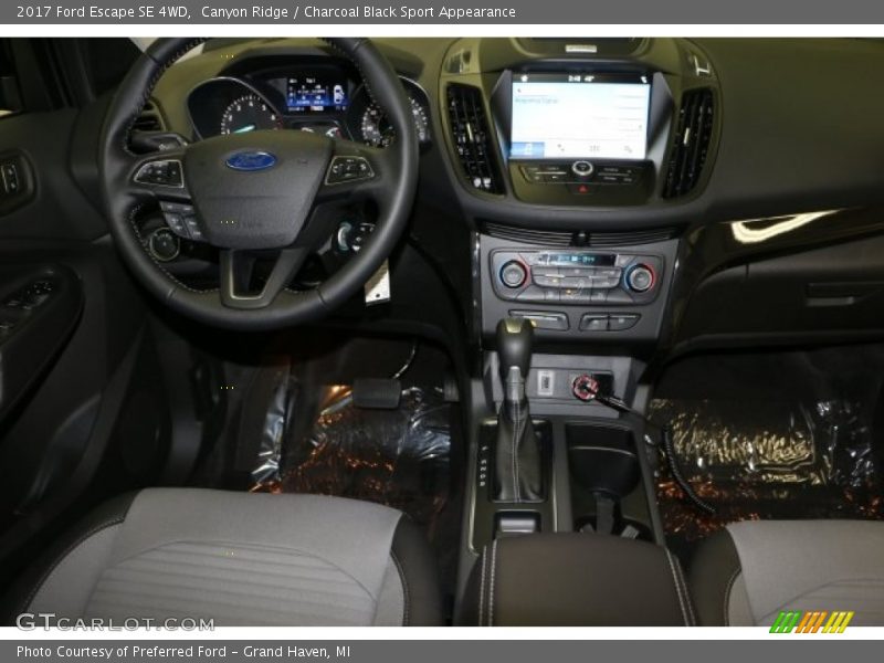 Dashboard of 2017 Escape SE 4WD