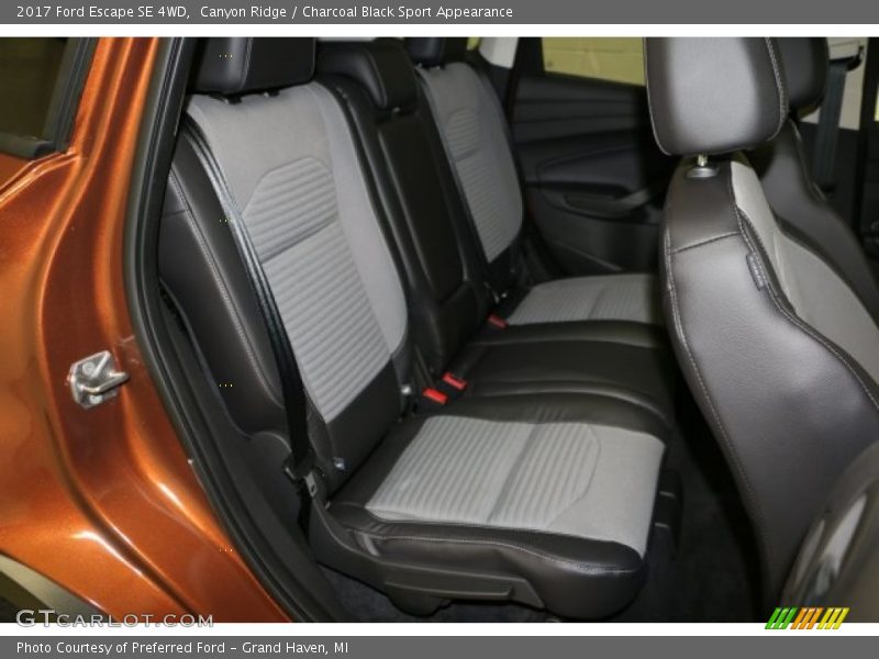 Rear Seat of 2017 Escape SE 4WD