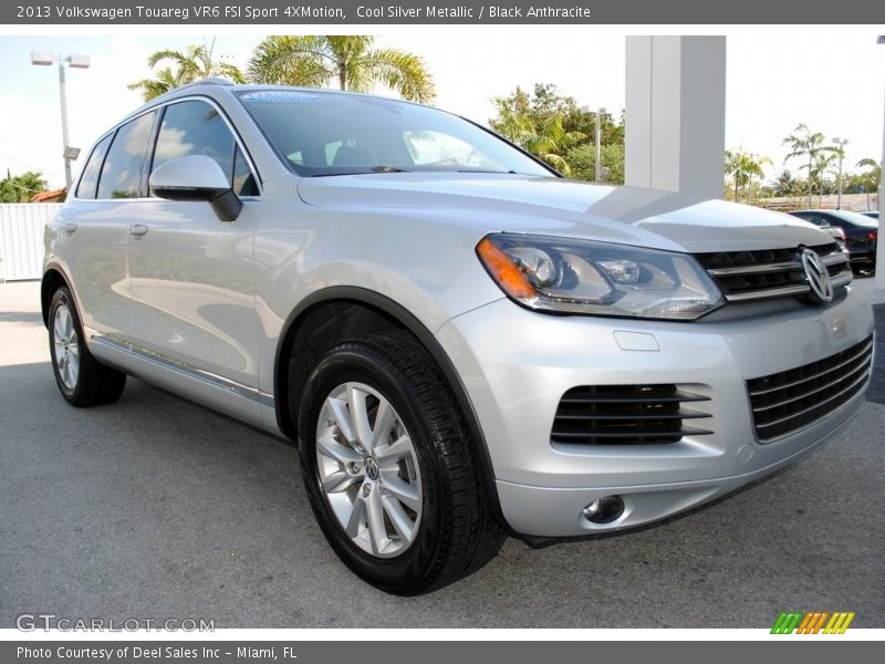 Cool Silver Metallic / Black Anthracite 2013 Volkswagen Touareg VR6 FSI Sport 4XMotion