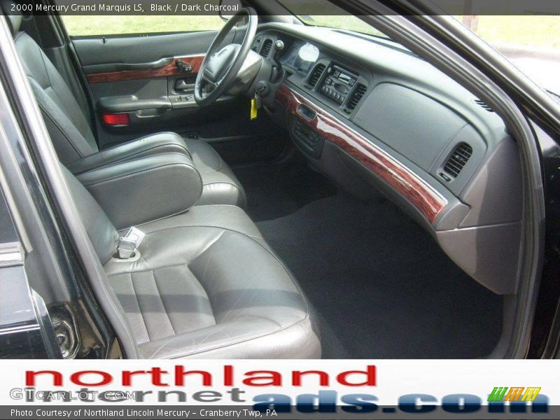 Black / Dark Charcoal 2000 Mercury Grand Marquis LS