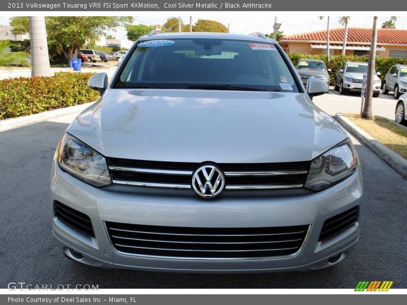 Cool Silver Metallic / Black Anthracite 2013 Volkswagen Touareg VR6 FSI Sport 4XMotion
