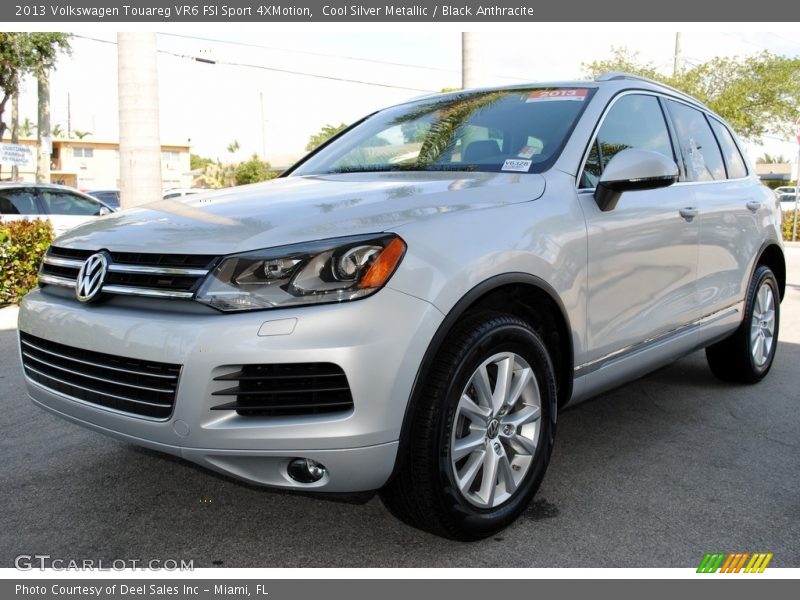 Cool Silver Metallic / Black Anthracite 2013 Volkswagen Touareg VR6 FSI Sport 4XMotion