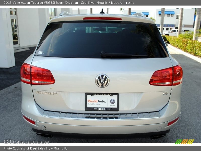 Cool Silver Metallic / Black Anthracite 2013 Volkswagen Touareg VR6 FSI Sport 4XMotion