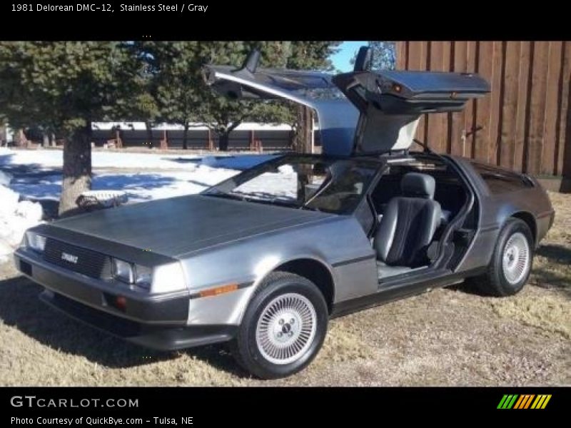 Stainless Steel / Gray 1981 Delorean DMC-12