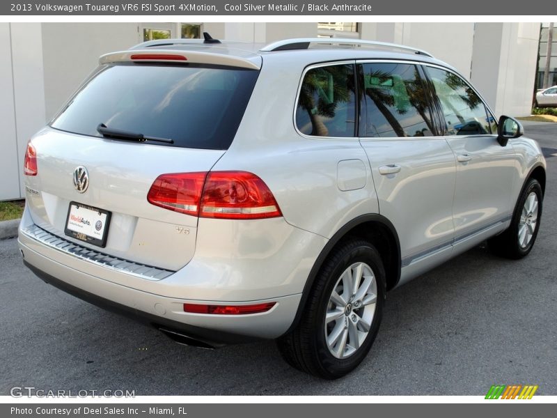 Cool Silver Metallic / Black Anthracite 2013 Volkswagen Touareg VR6 FSI Sport 4XMotion