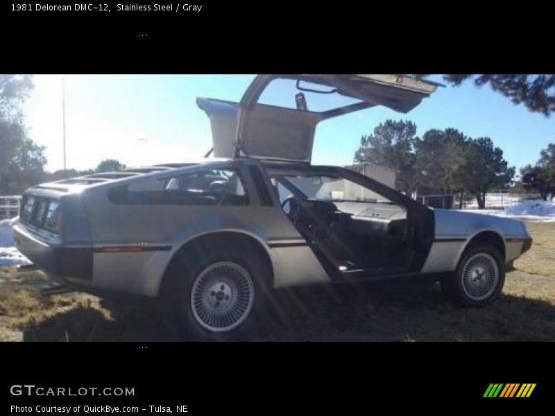 Stainless Steel / Gray 1981 Delorean DMC-12