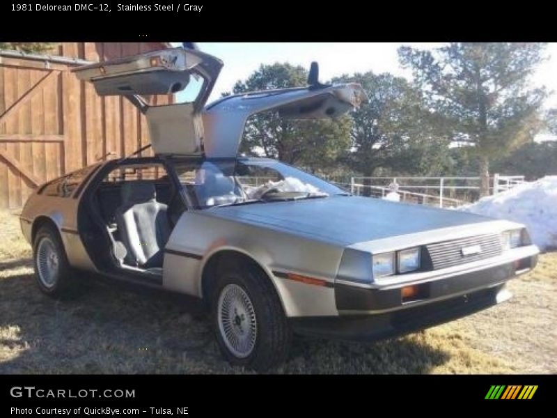 Stainless Steel / Gray 1981 Delorean DMC-12