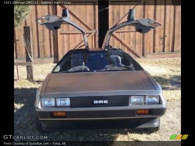 Stainless Steel / Gray 1981 Delorean DMC-12
