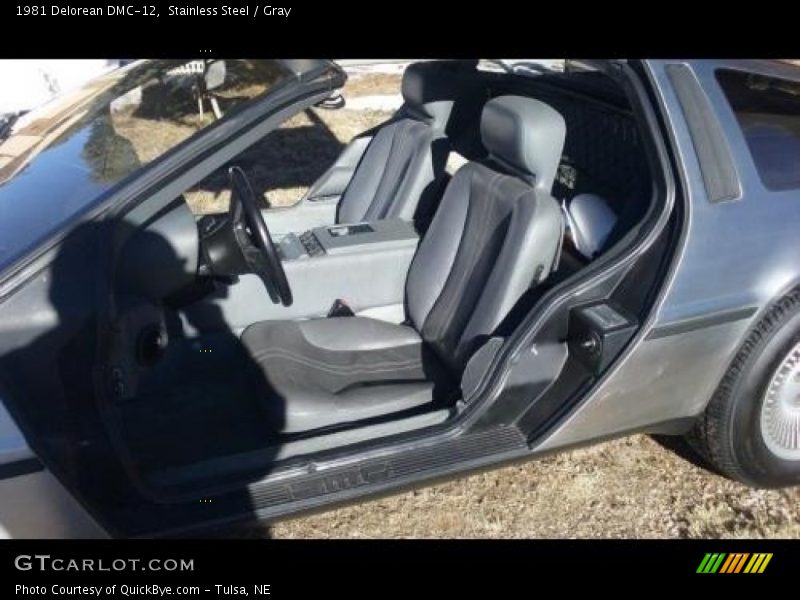 Stainless Steel / Gray 1981 Delorean DMC-12