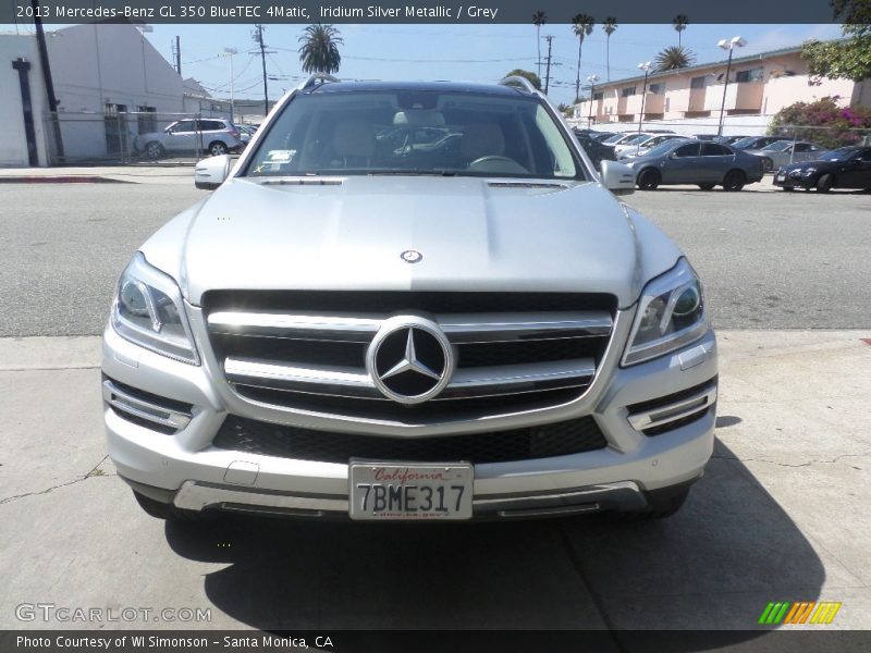 Iridium Silver Metallic / Grey 2013 Mercedes-Benz GL 350 BlueTEC 4Matic