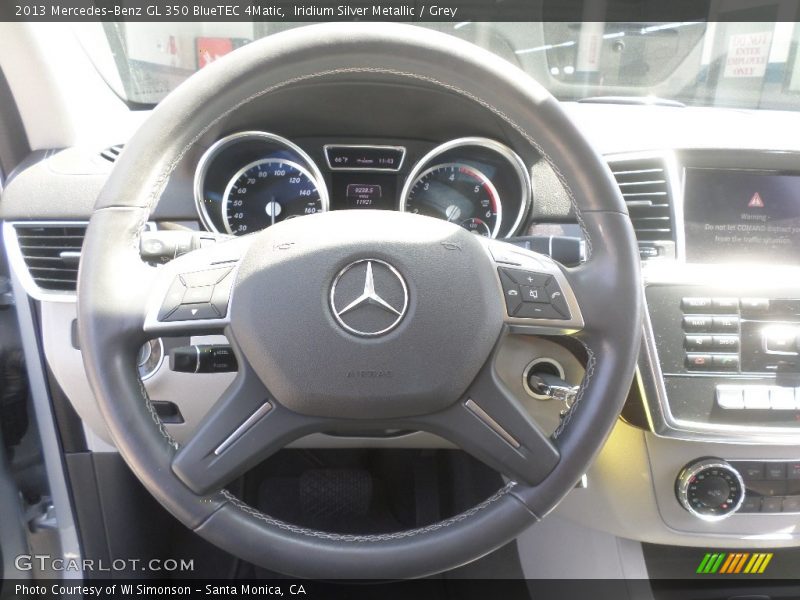 Iridium Silver Metallic / Grey 2013 Mercedes-Benz GL 350 BlueTEC 4Matic