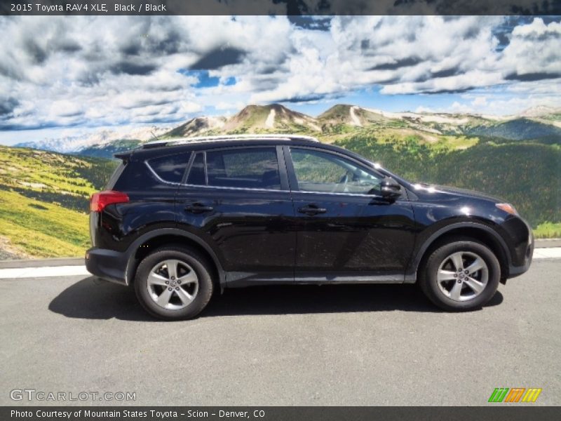Black / Black 2015 Toyota RAV4 XLE