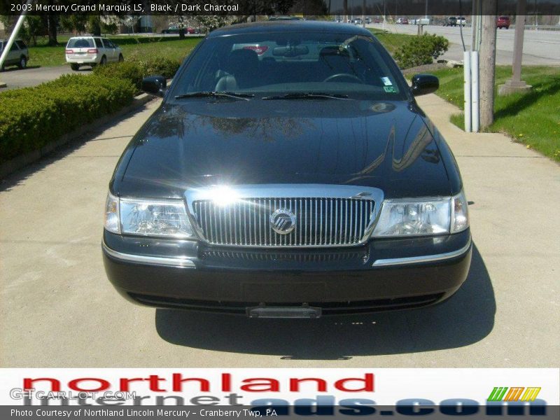 Black / Dark Charcoal 2003 Mercury Grand Marquis LS