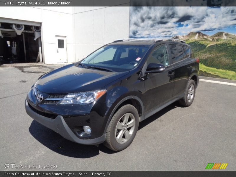 Black / Black 2015 Toyota RAV4 XLE