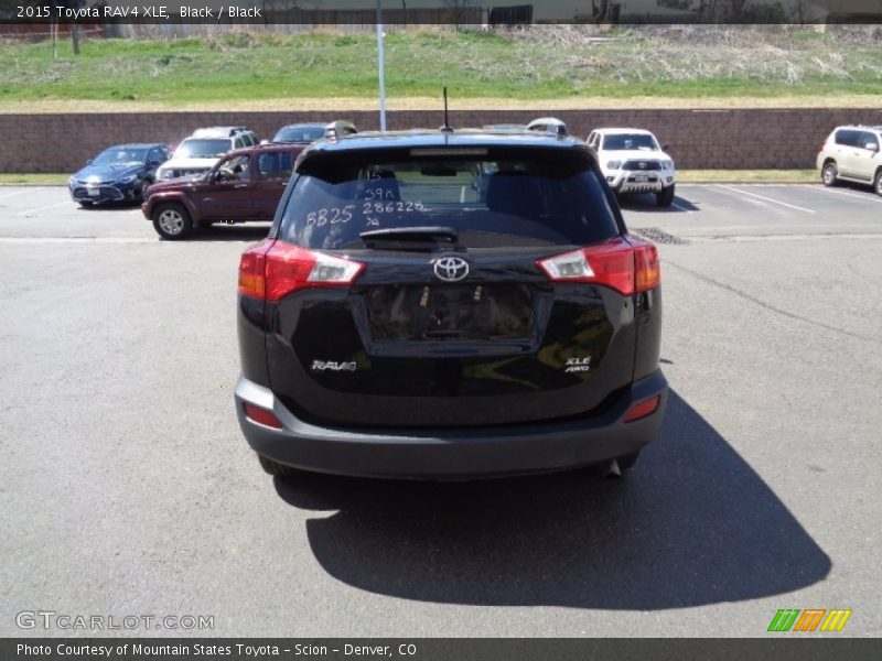 Black / Black 2015 Toyota RAV4 XLE