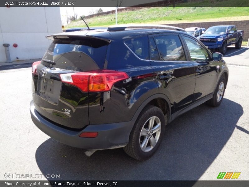 Black / Black 2015 Toyota RAV4 XLE
