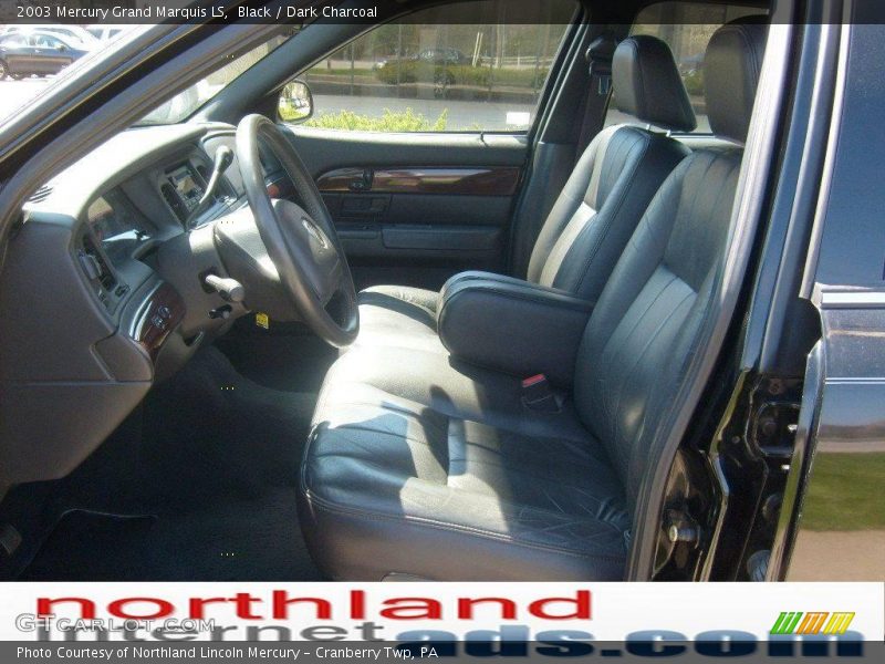 Black / Dark Charcoal 2003 Mercury Grand Marquis LS