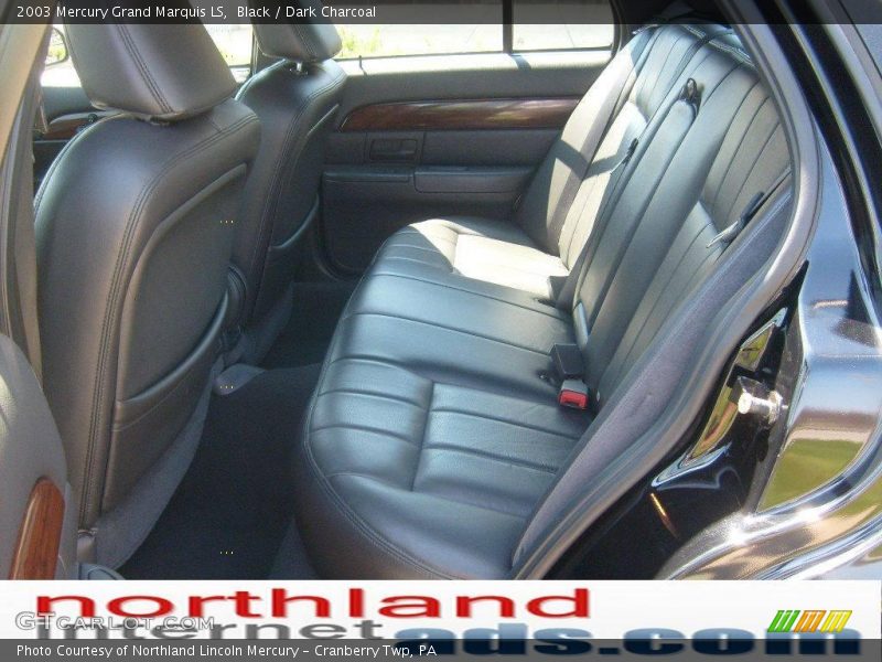 Black / Dark Charcoal 2003 Mercury Grand Marquis LS