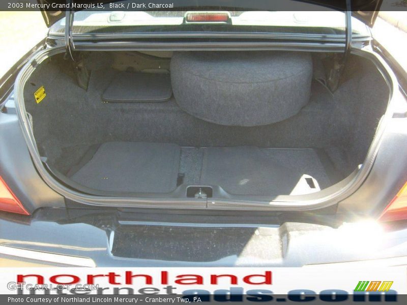 Black / Dark Charcoal 2003 Mercury Grand Marquis LS