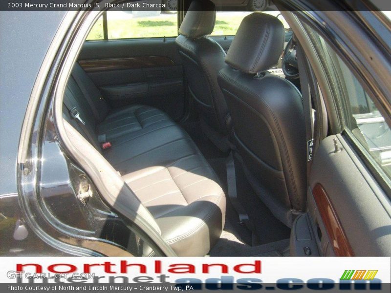 Black / Dark Charcoal 2003 Mercury Grand Marquis LS