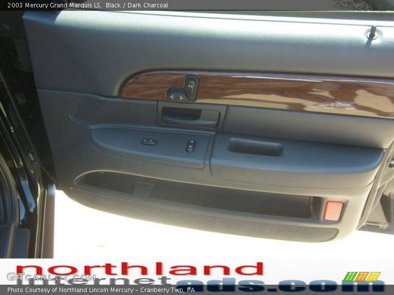Black / Dark Charcoal 2003 Mercury Grand Marquis LS