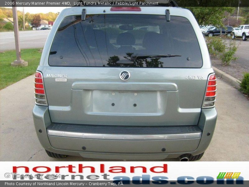 Light Tundra Metallic / Pebble/Light Parchment 2006 Mercury Mariner Premier 4WD