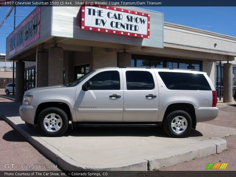 Silver Birch Metallic / Light Titanium/Dark Titanium 2007 Chevrolet Suburban 1500 LS 4x4