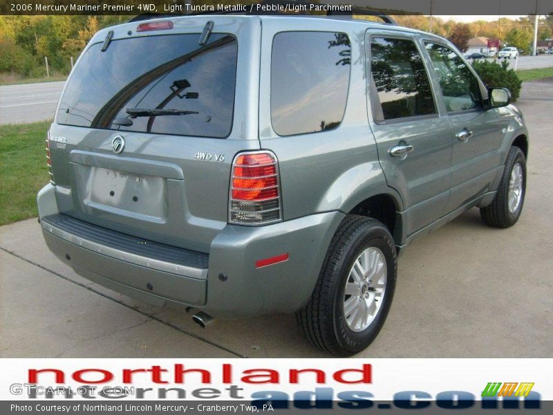 Light Tundra Metallic / Pebble/Light Parchment 2006 Mercury Mariner Premier 4WD