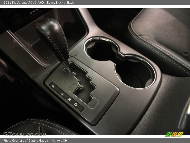 Ebony Black / Black 2011 Kia Sorento SX V6 AWD