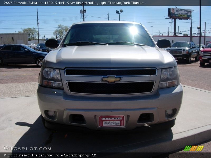 Silver Birch Metallic / Light Titanium/Dark Titanium 2007 Chevrolet Suburban 1500 LS 4x4