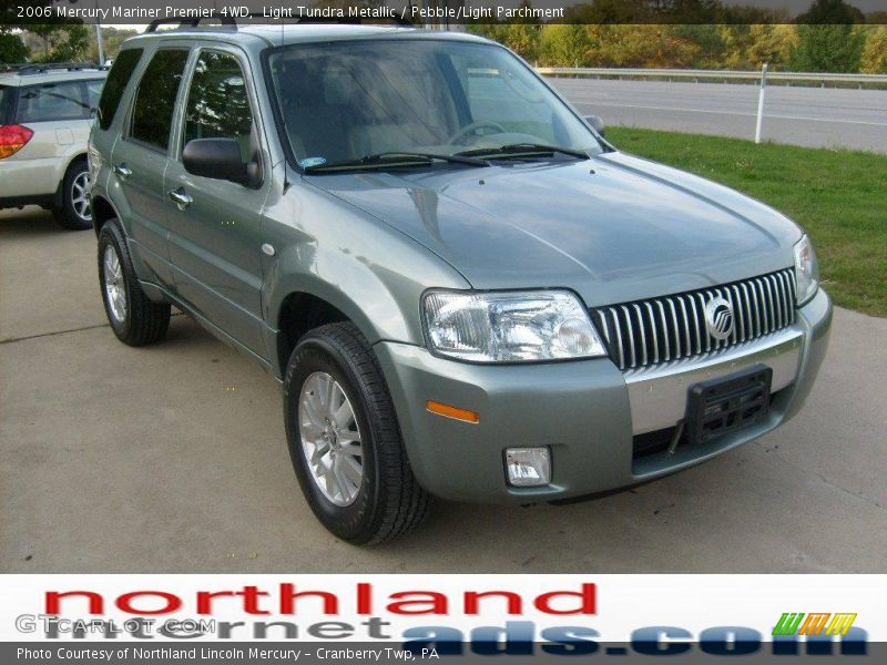 Light Tundra Metallic / Pebble/Light Parchment 2006 Mercury Mariner Premier 4WD