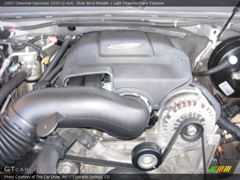Silver Birch Metallic / Light Titanium/Dark Titanium 2007 Chevrolet Suburban 1500 LS 4x4