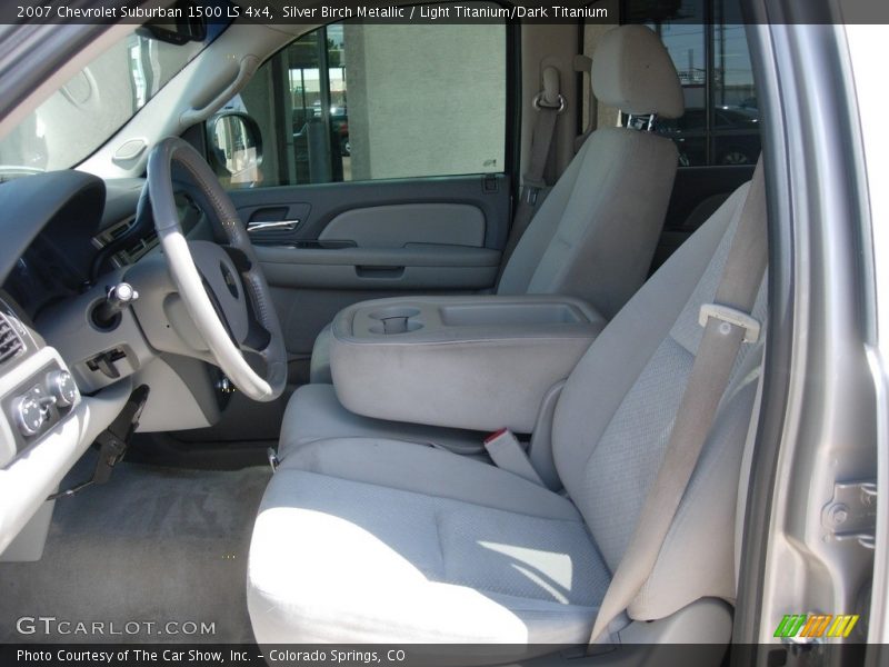 Silver Birch Metallic / Light Titanium/Dark Titanium 2007 Chevrolet Suburban 1500 LS 4x4